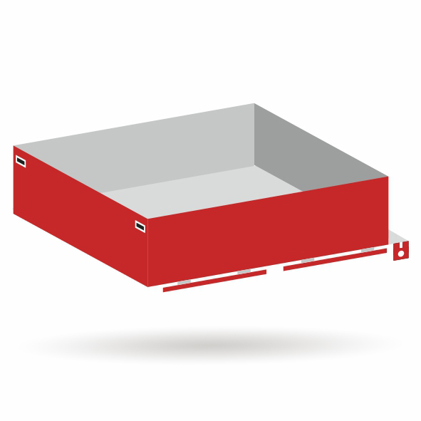 Modern truck platform (High tail lift) - kit 1:87 (H0)
