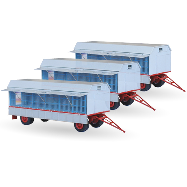 DDR Staatszirkus polar bear wagon set - kit 1:87 (H0)